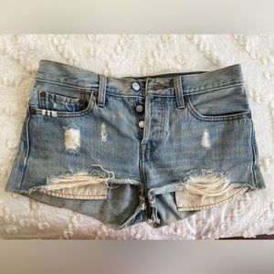 Vintage Levi Jean Shorts